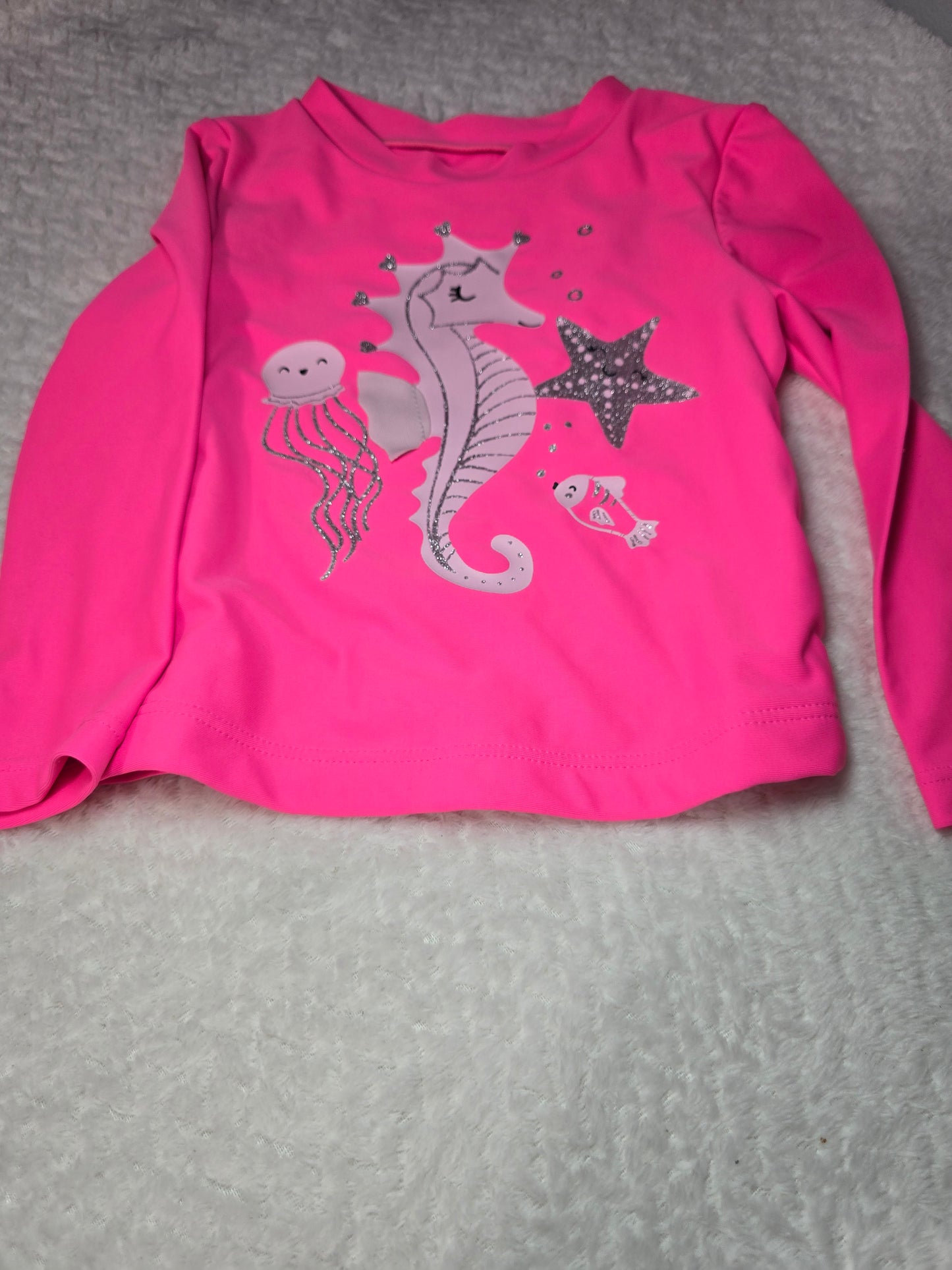 Girl swim shirt 18m
