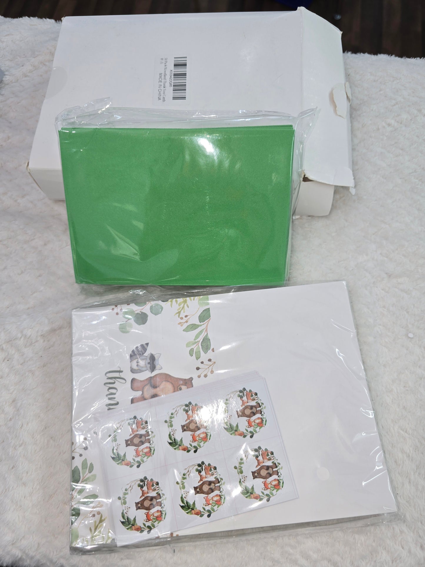 Brand new thank you cards