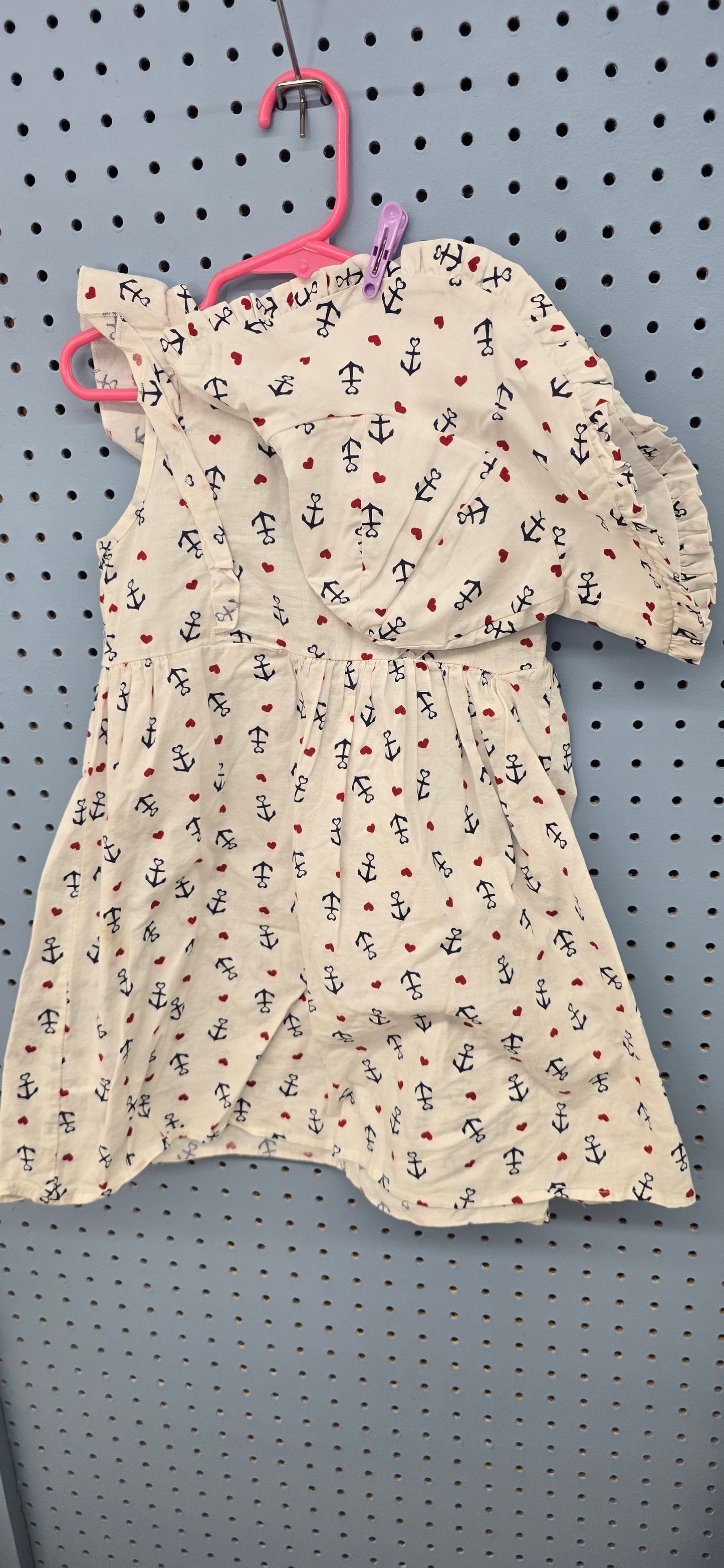 Dress and hat 4t