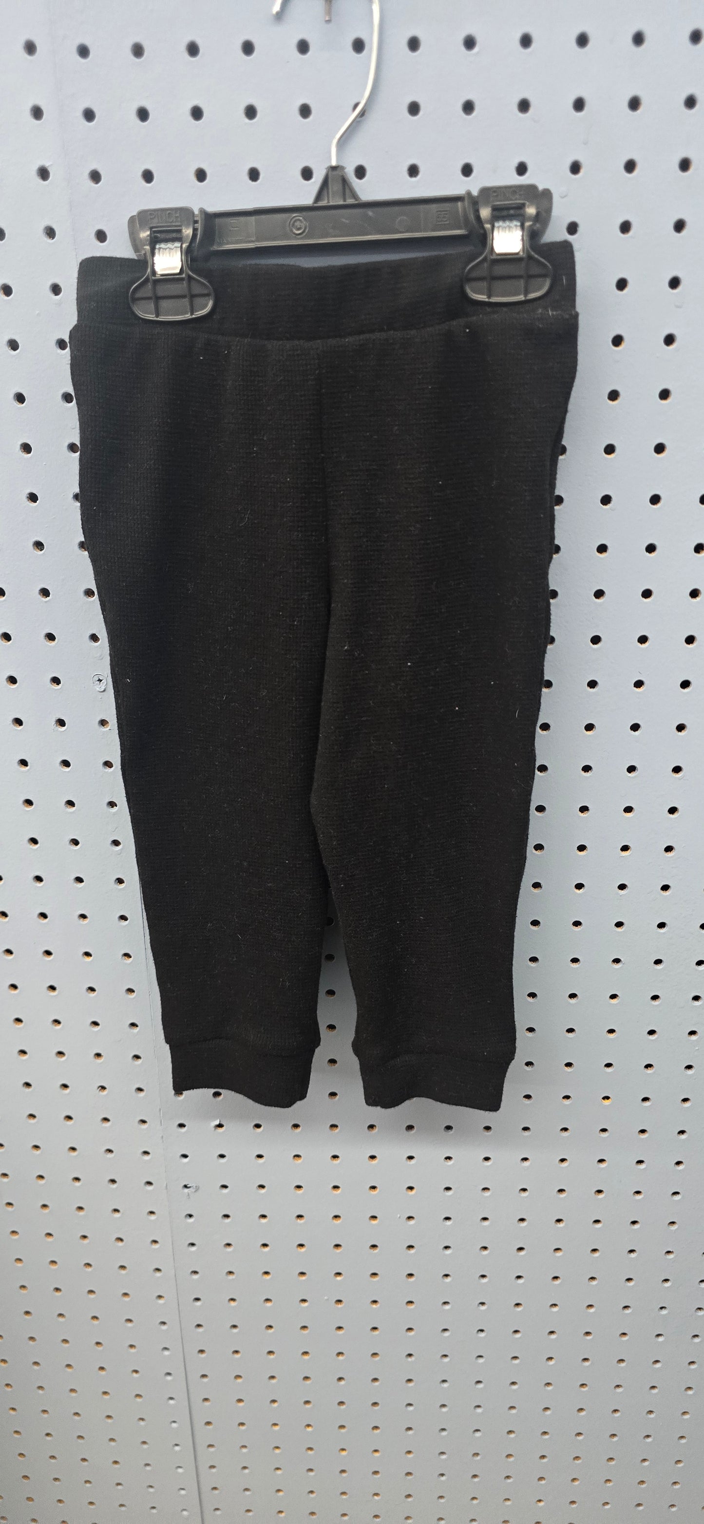 Waffle black pants 24m