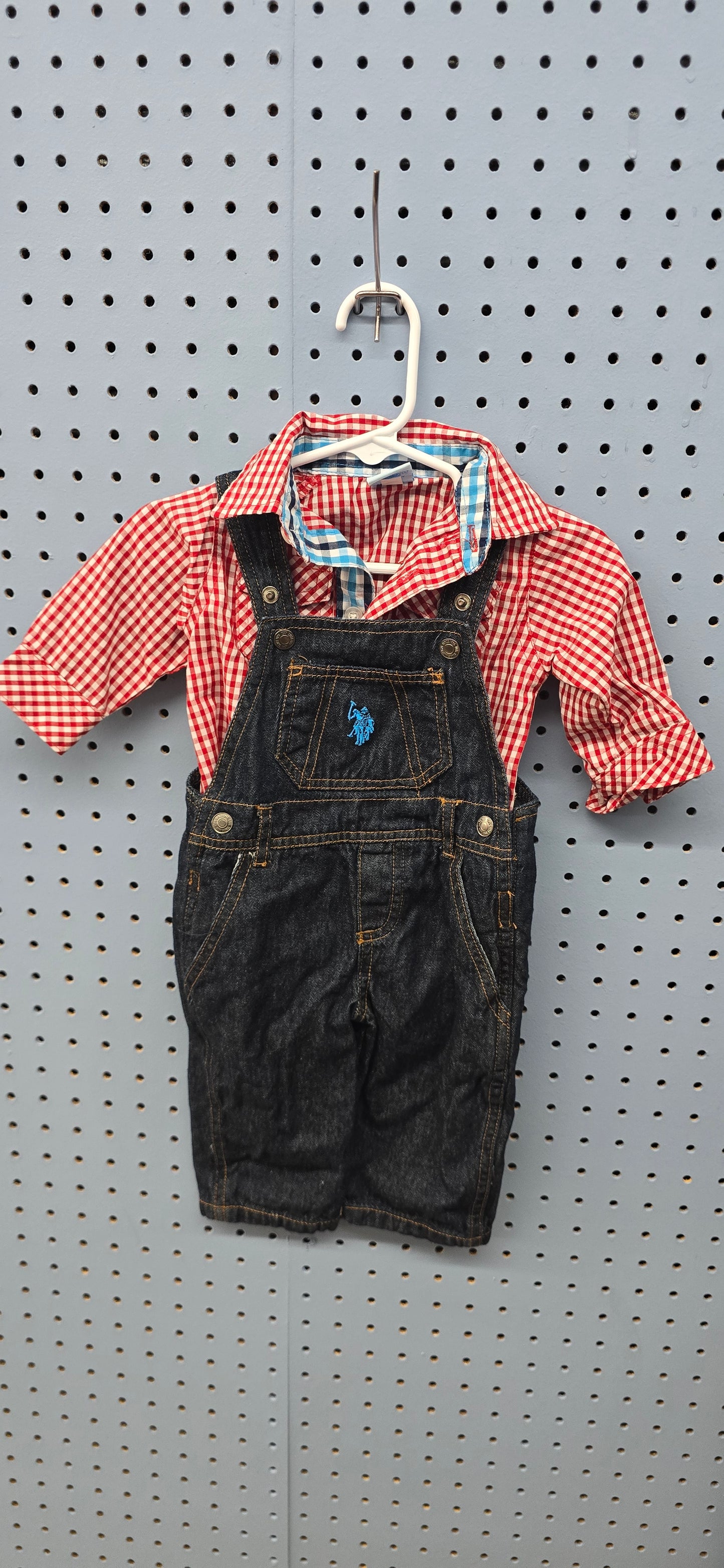 Boy overalls 6-9m