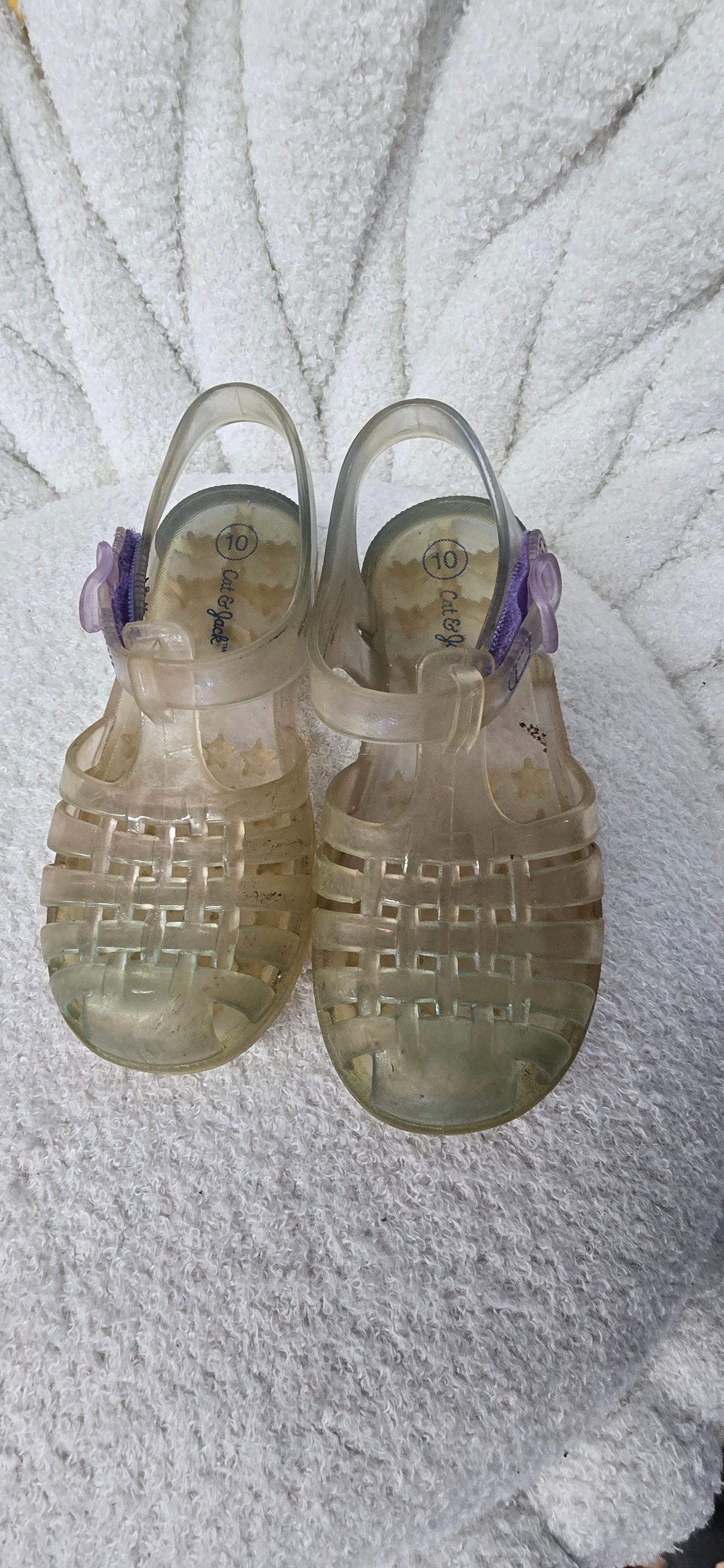 Jelly shoes size 10