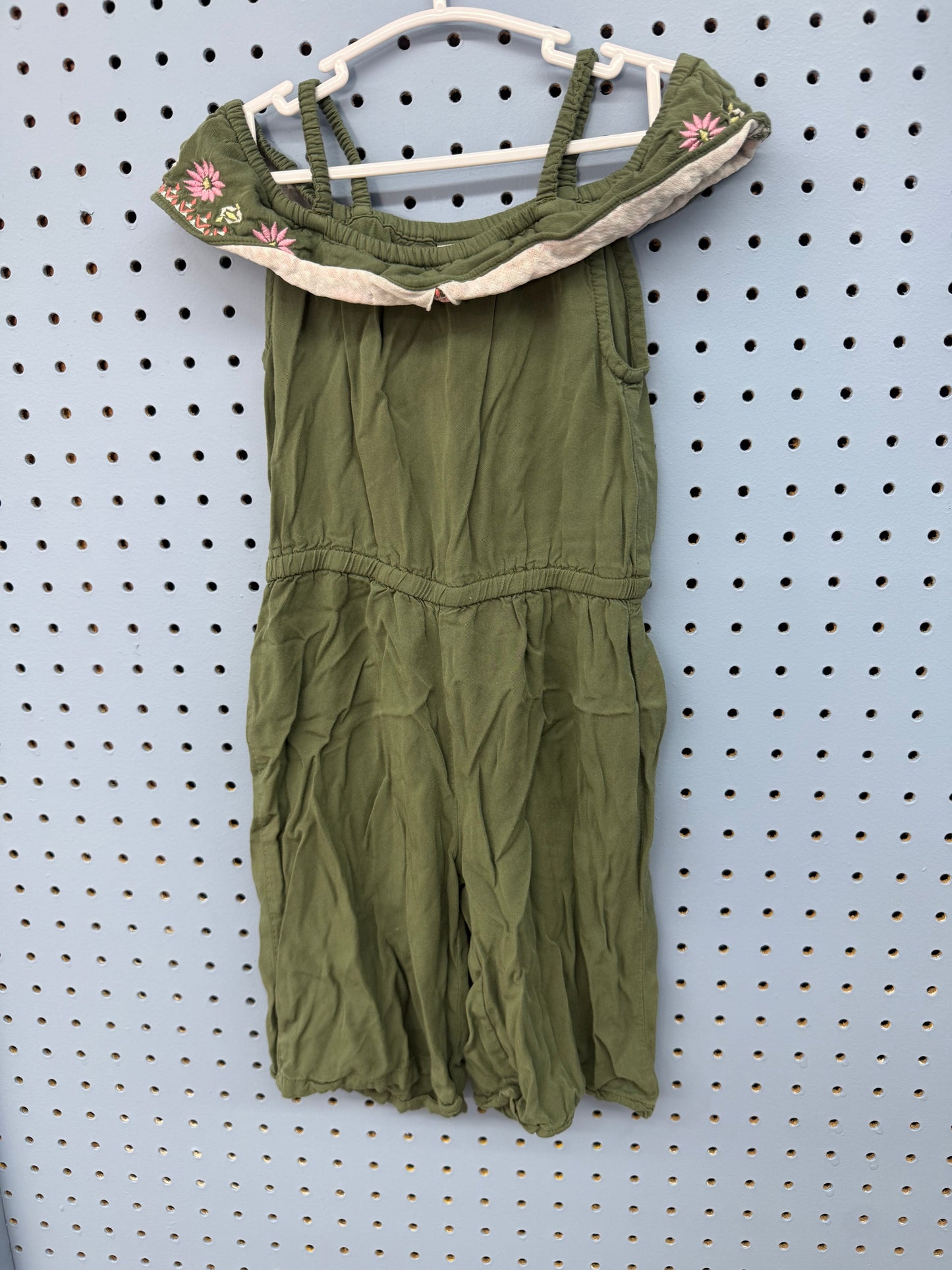 Green Romper 2T