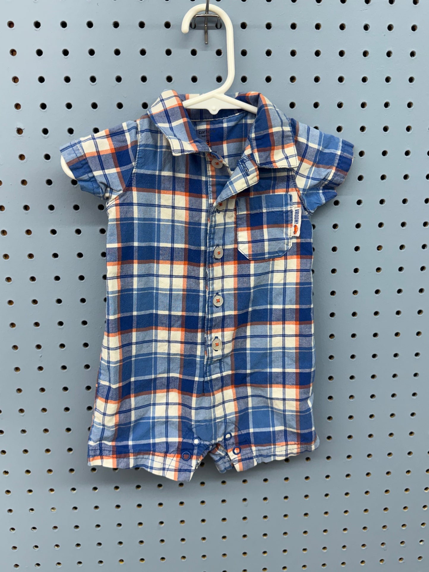 Plaid One Piece 3m
