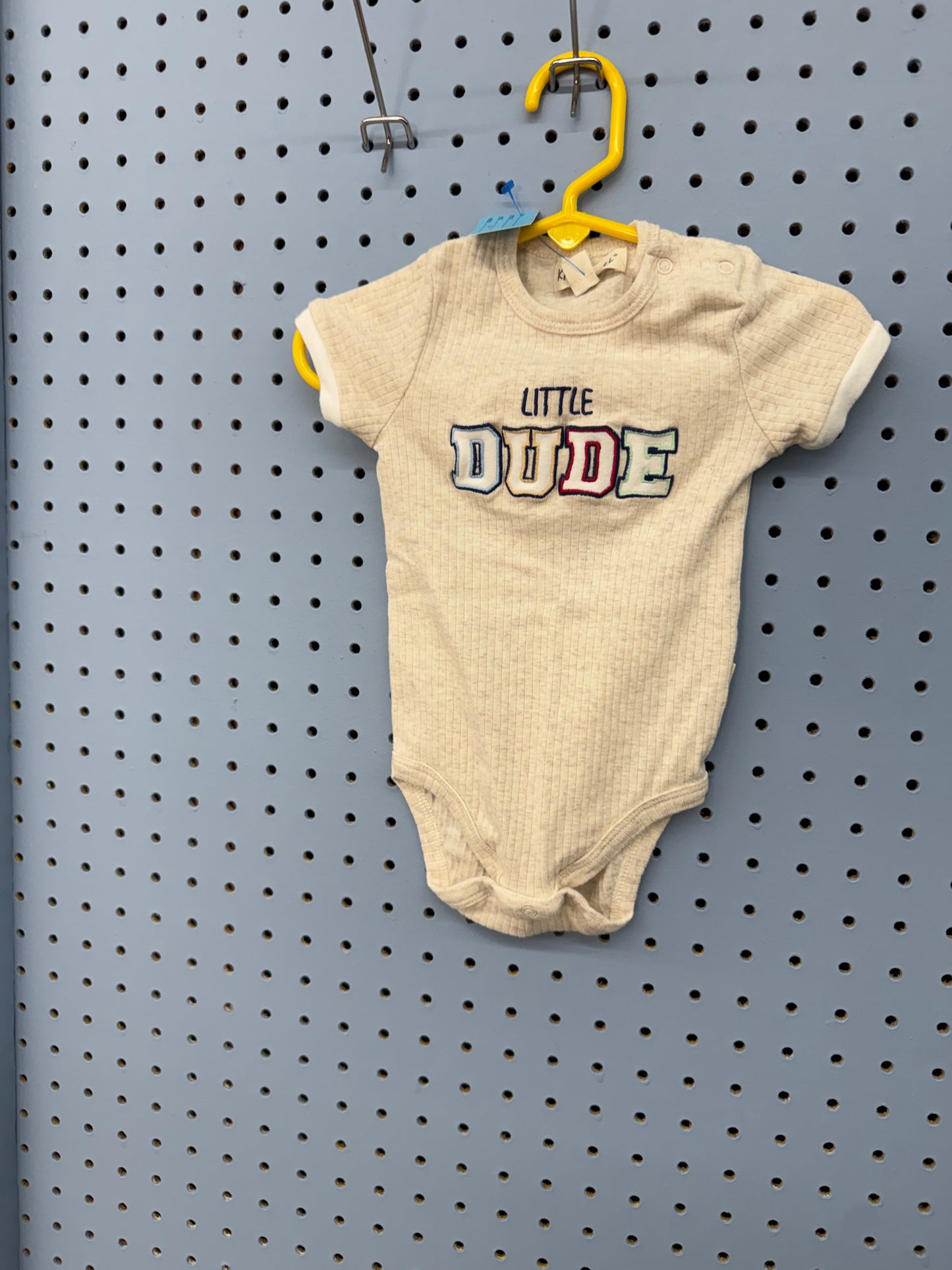 Dude Onesie 12m