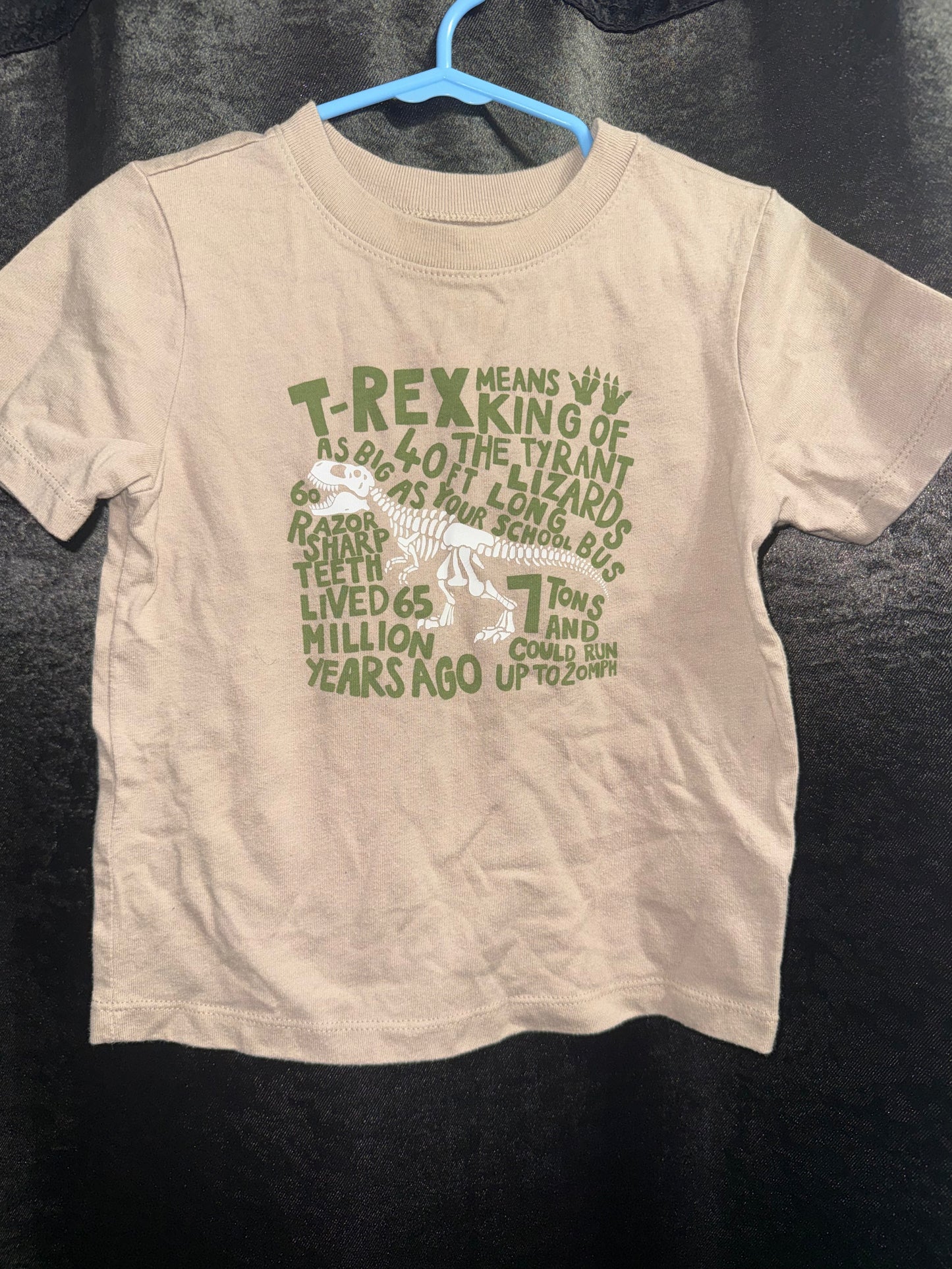 T-Rex Shirt 2T