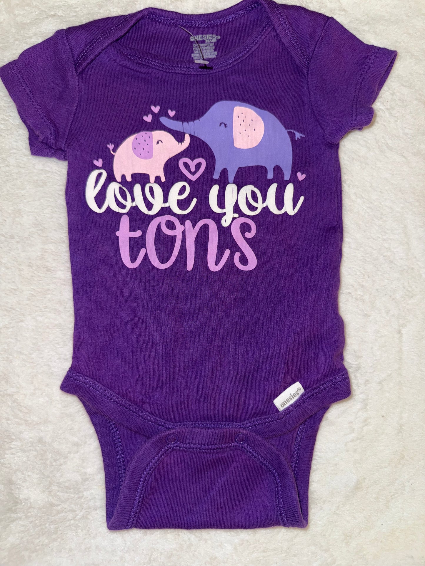 Girl Onesie 0/3m