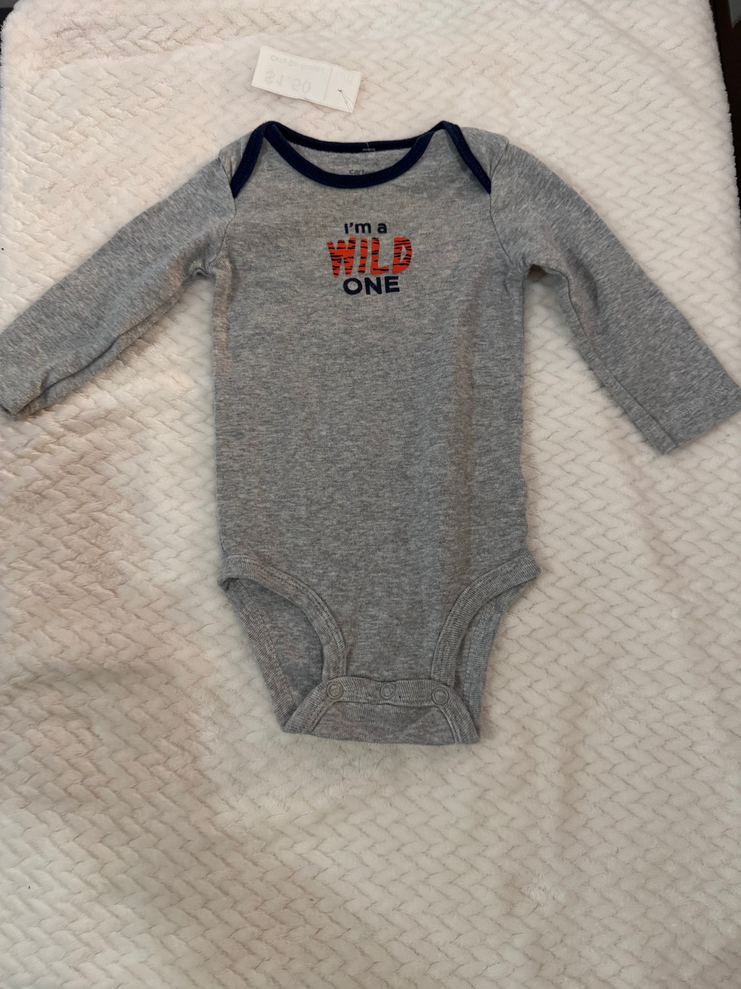 Long sleeve onesie 6m