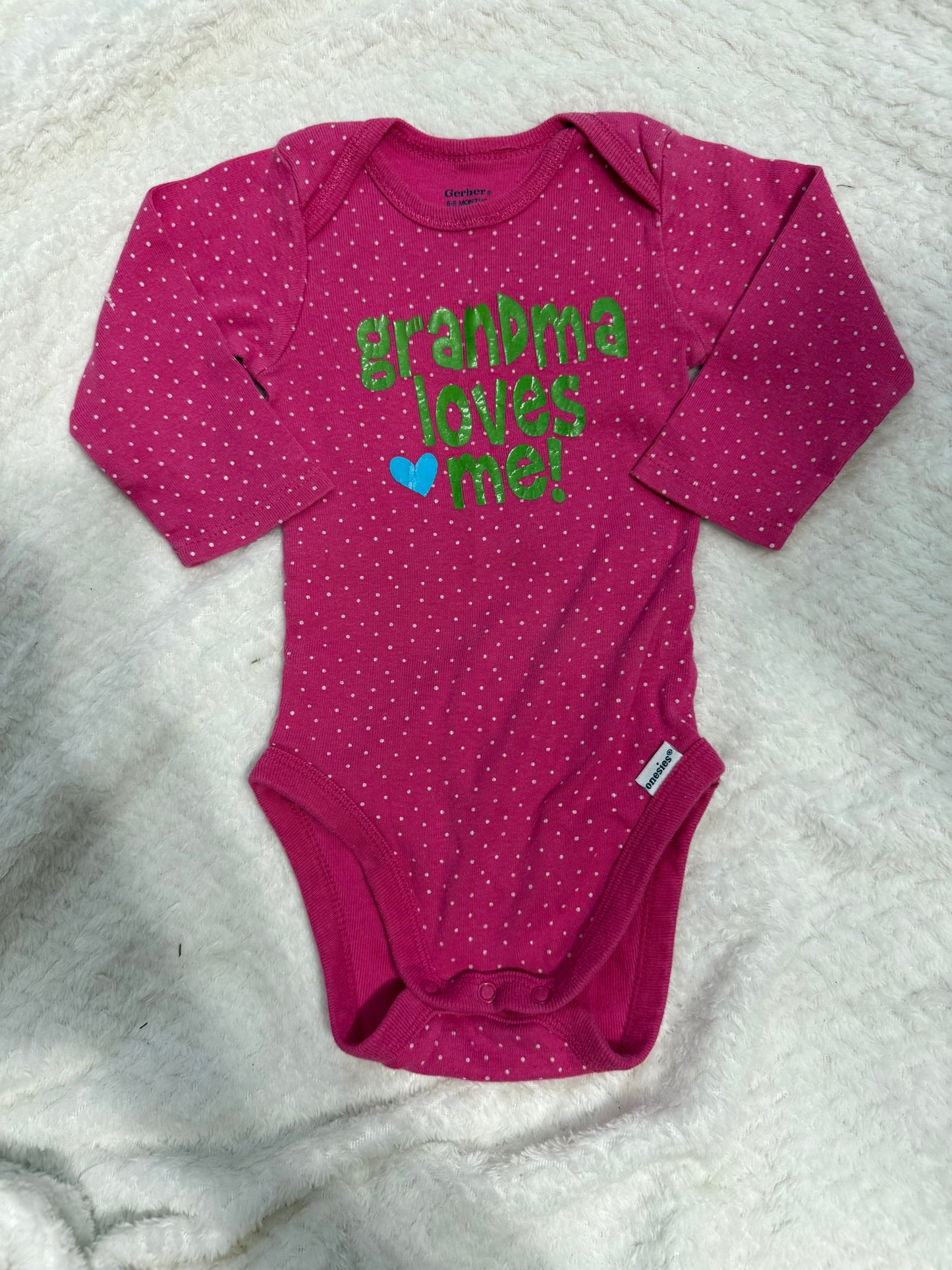 Long Sleeve Onesie 6/9m
