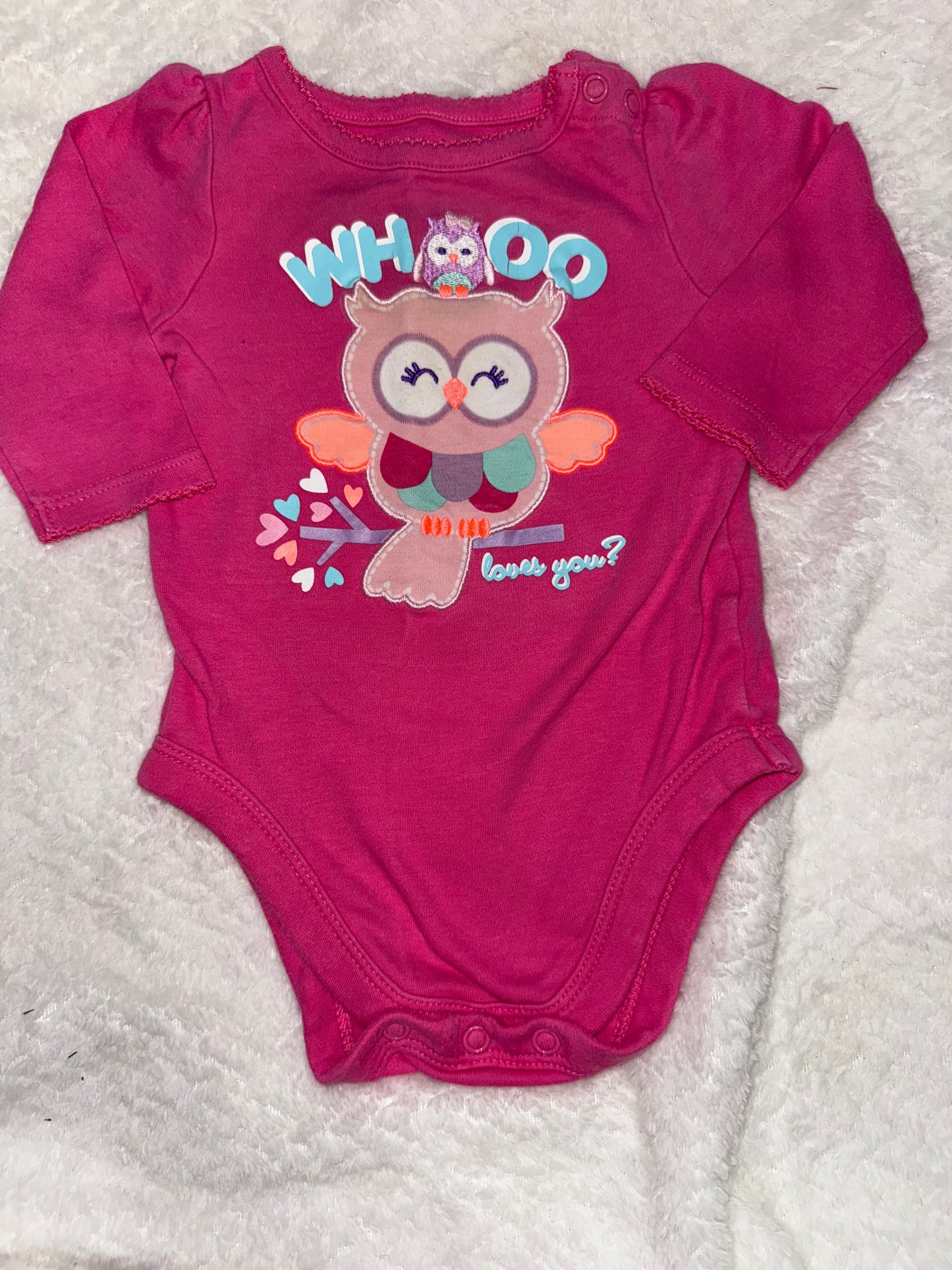 Long Sleeve Onesie 3/6m
