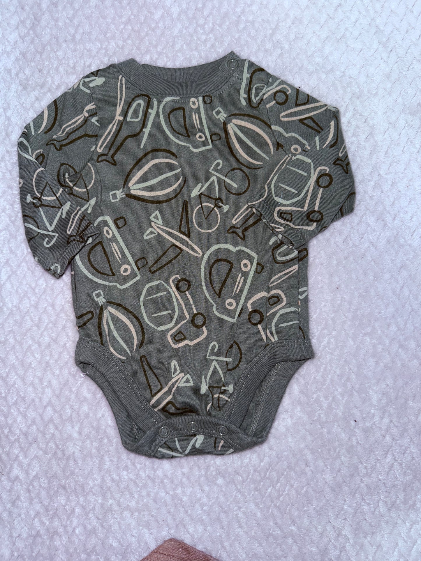 Long Sleeve Onesie 0/3m