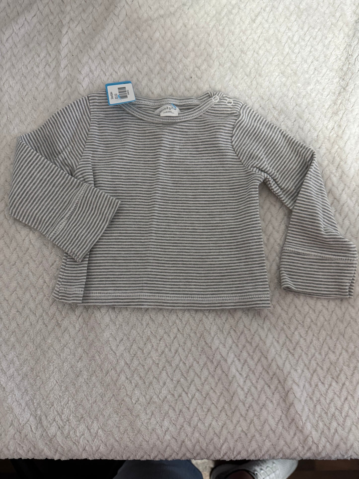 Boys long sleeve 6/9m