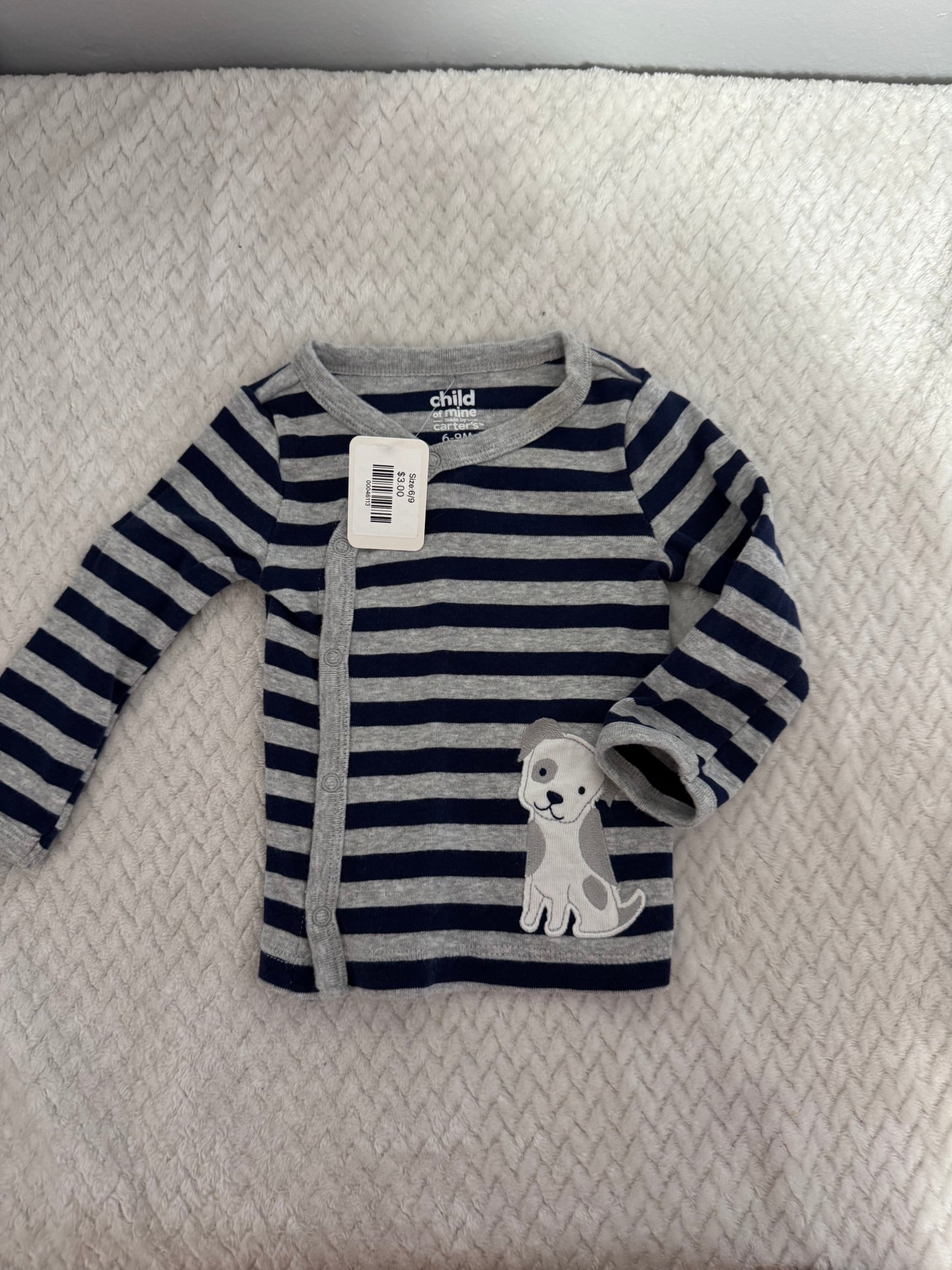 Boys long sleeve 6/9m
