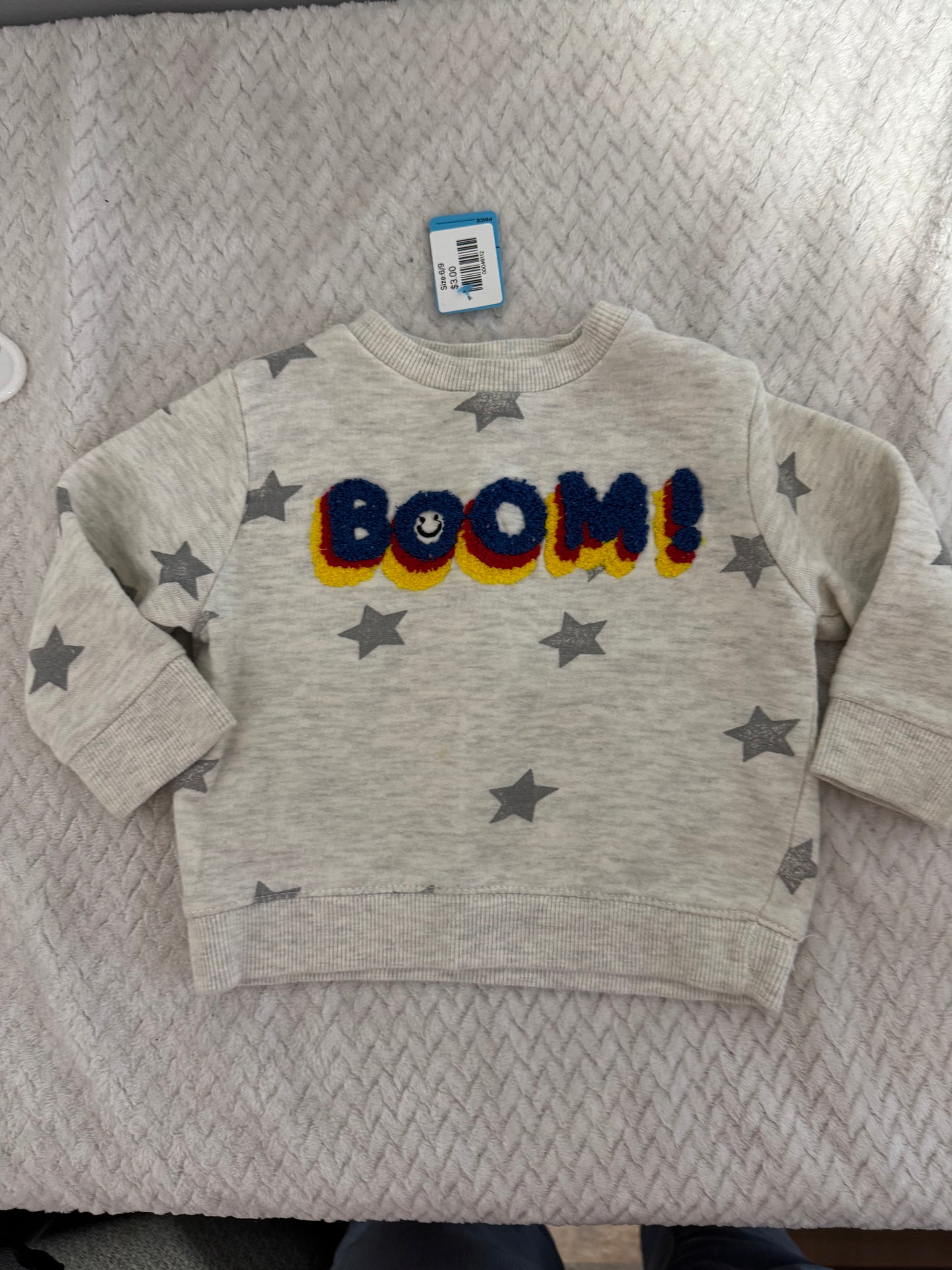 Boys long sleeve 6/9m
