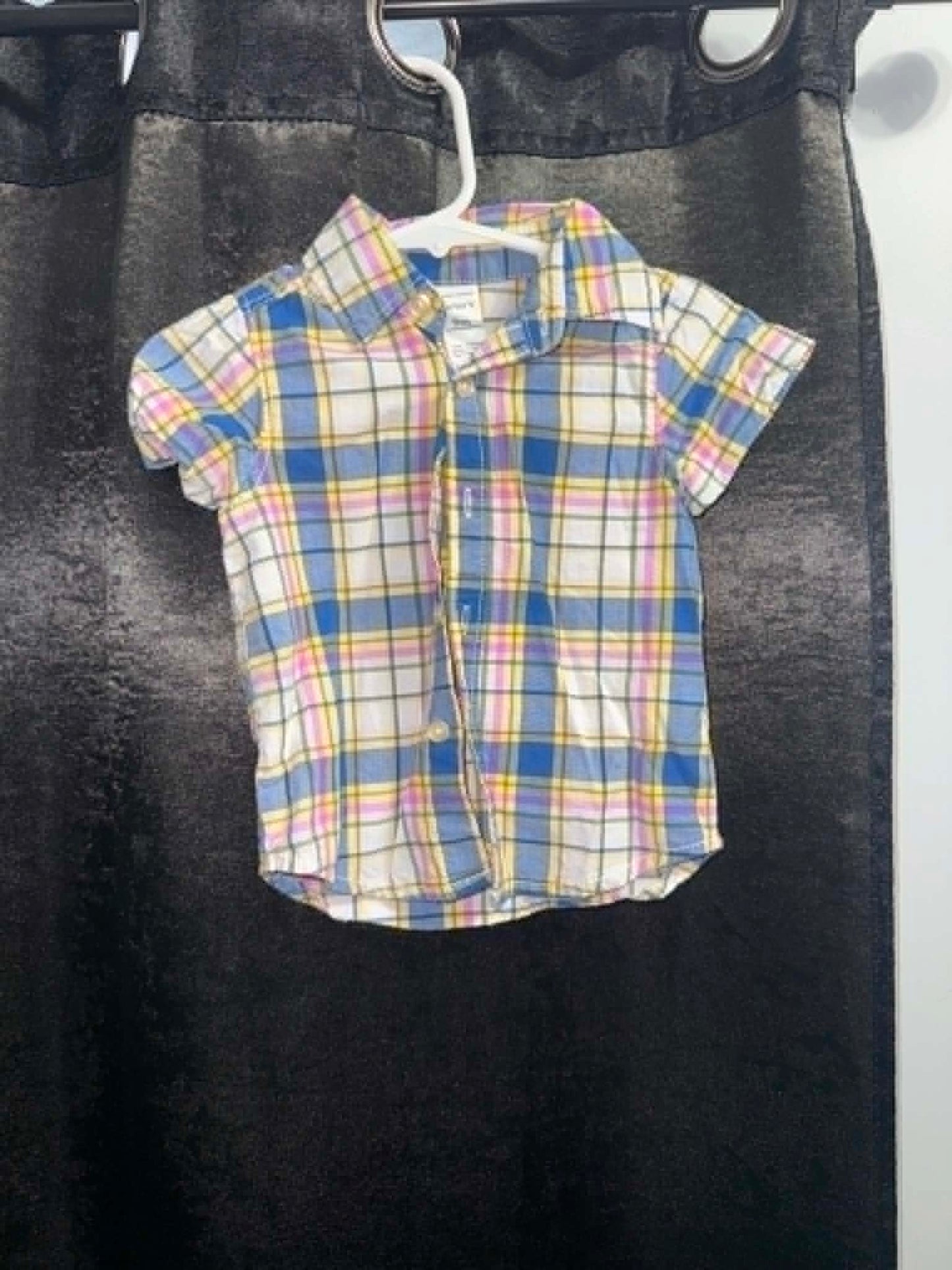 Plaid Button Up 9m