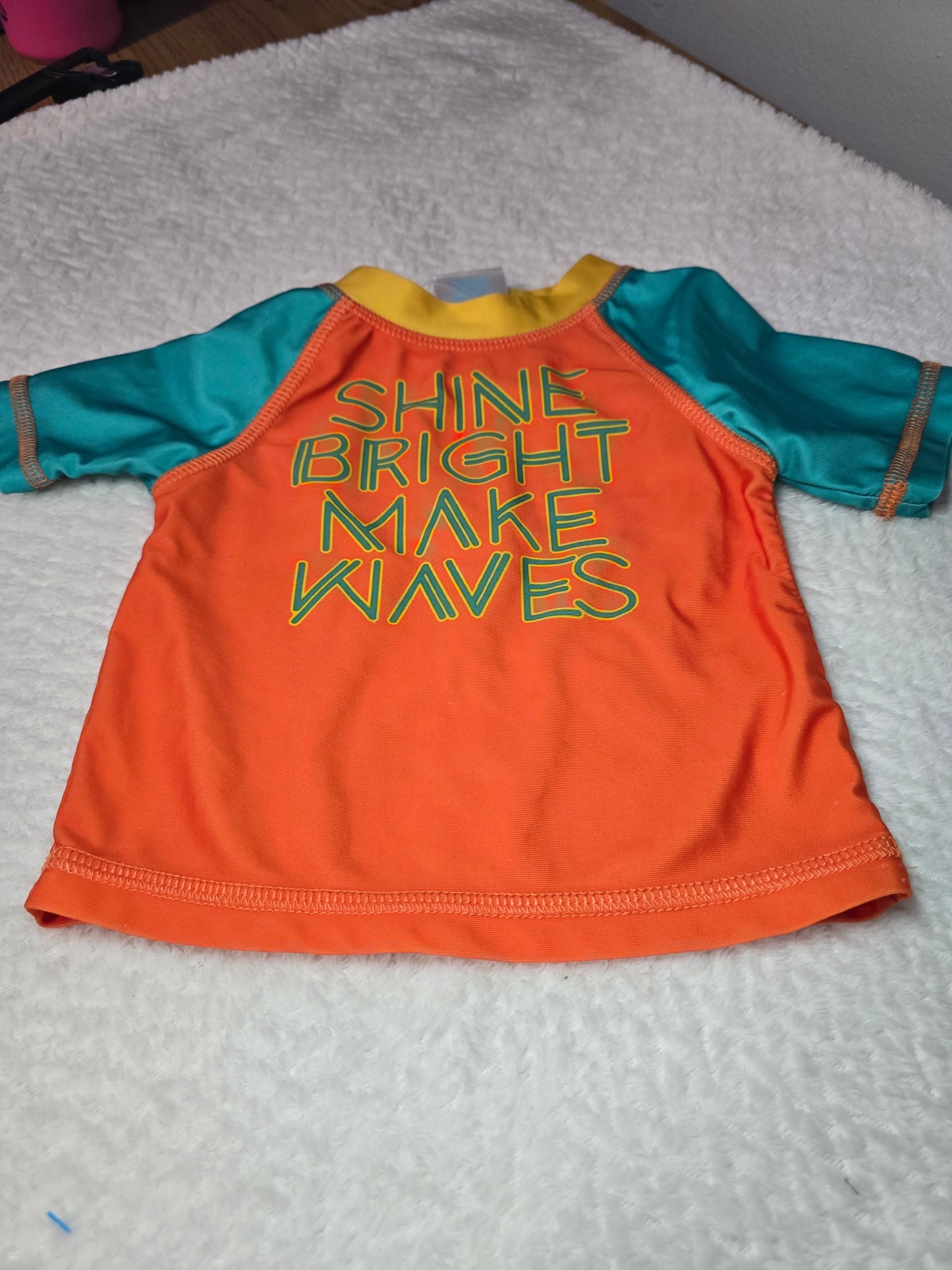 Boy swim shirt 12m