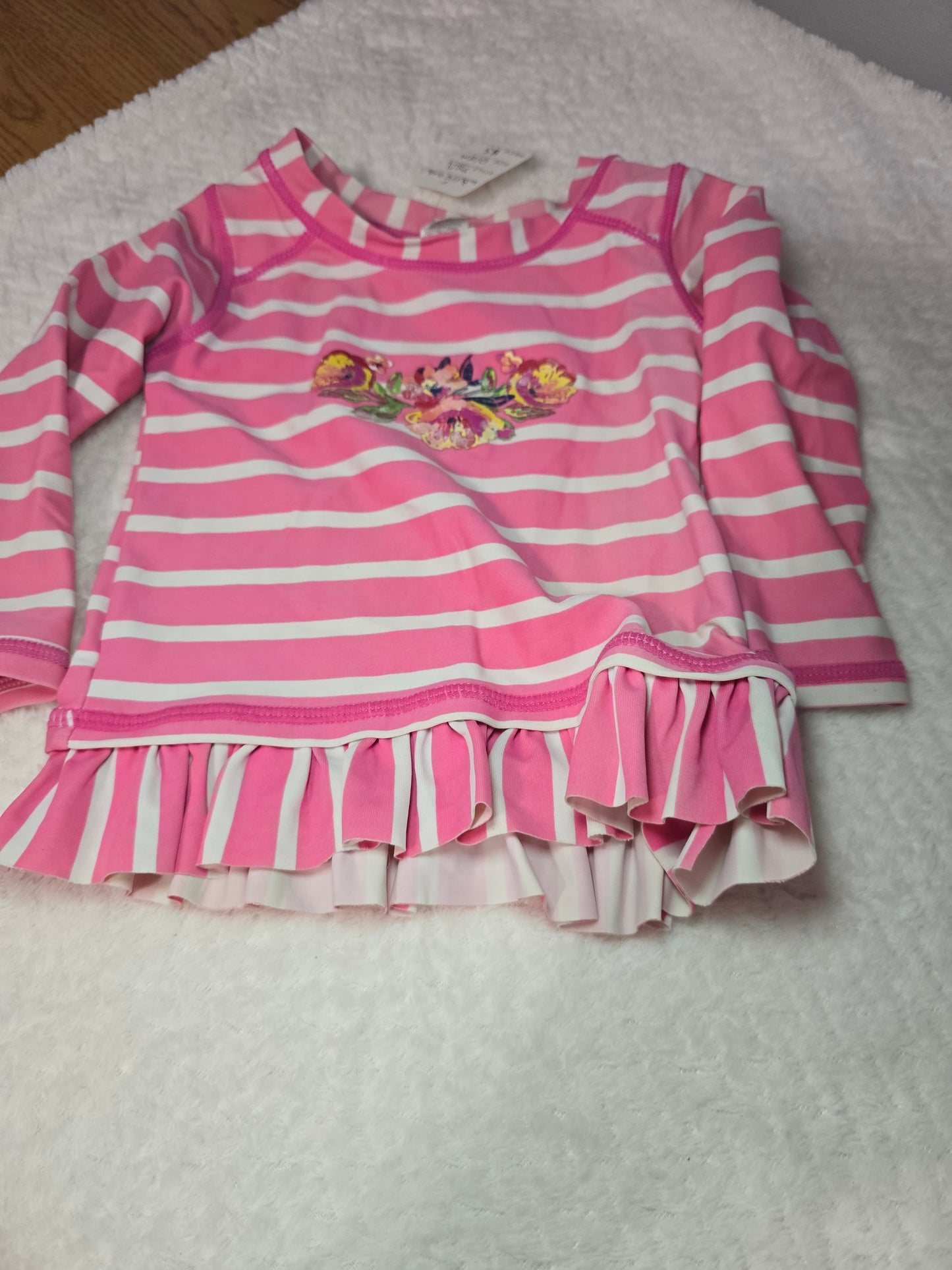 Girl swim shirt 12/18
