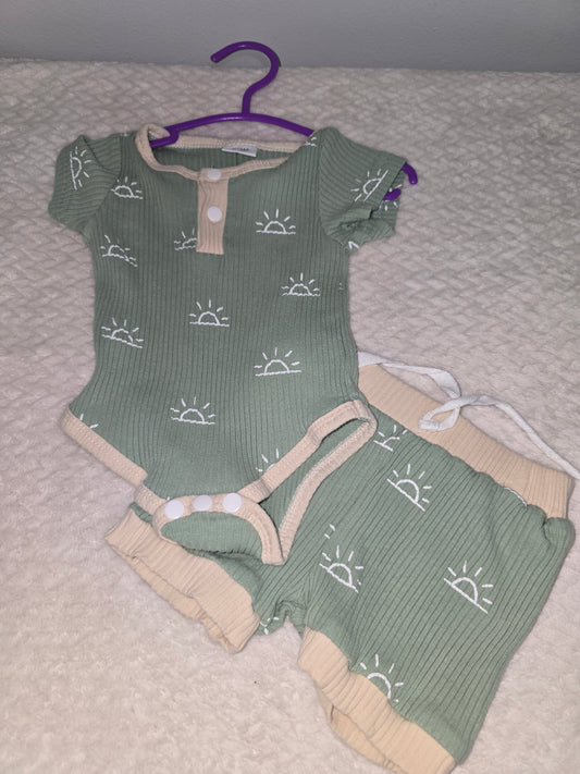 Girl 0/3m 2piece set
