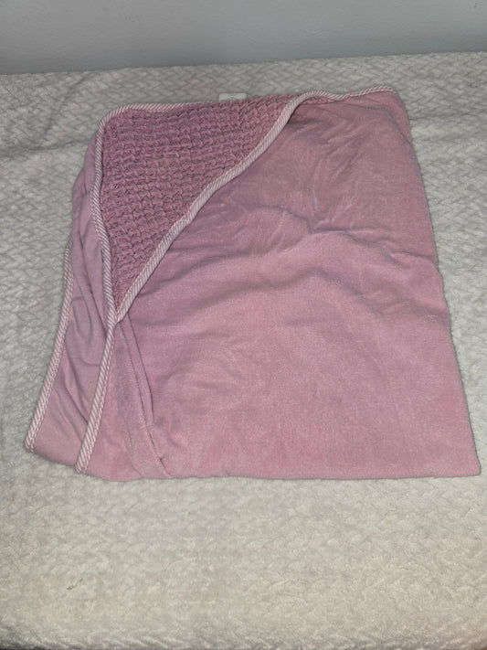 Pink bath towel