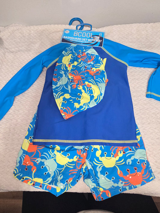3 piece swim set 2t