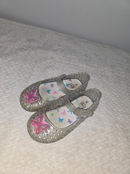 Girl jelly shoes size 9