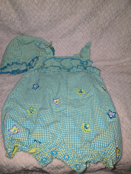 Girl 2piece 6-9m