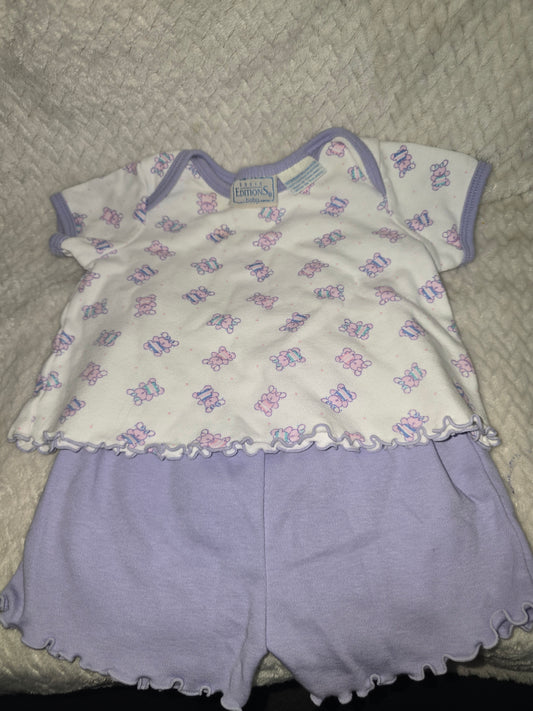 Girl 2piece 6-9m