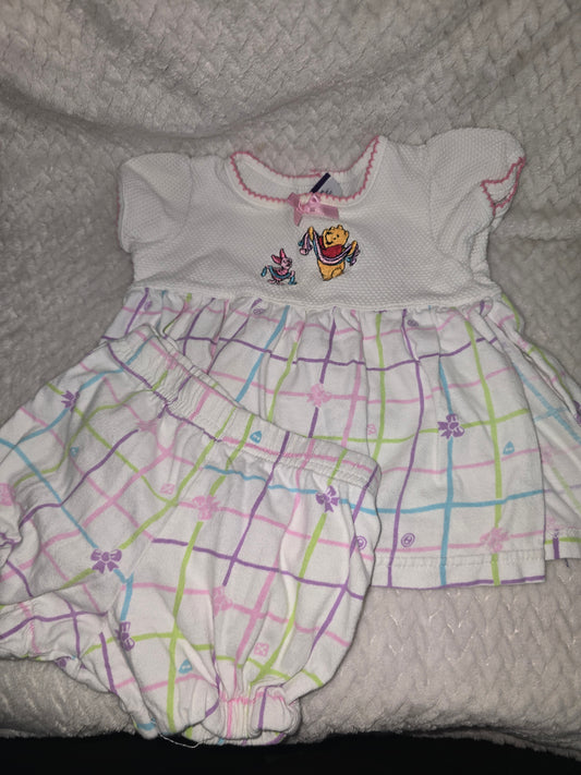 Girl 2piece 6-9m