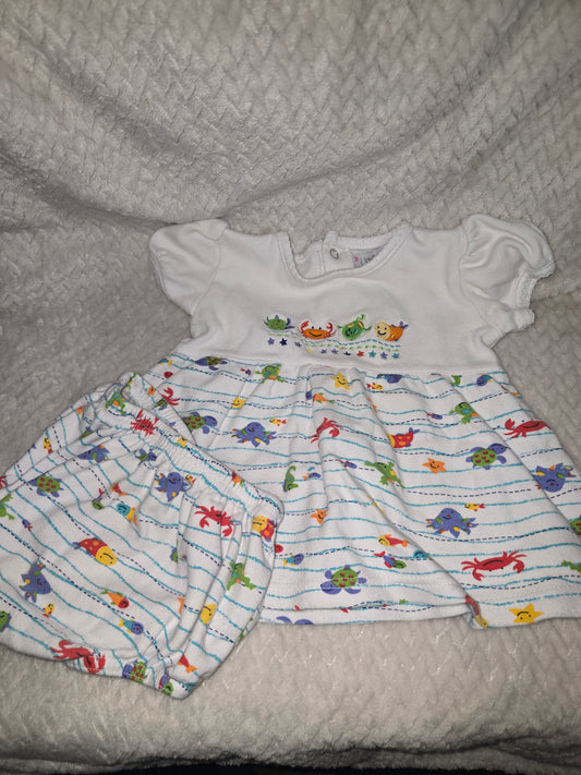 Girl 2piece 6-9m