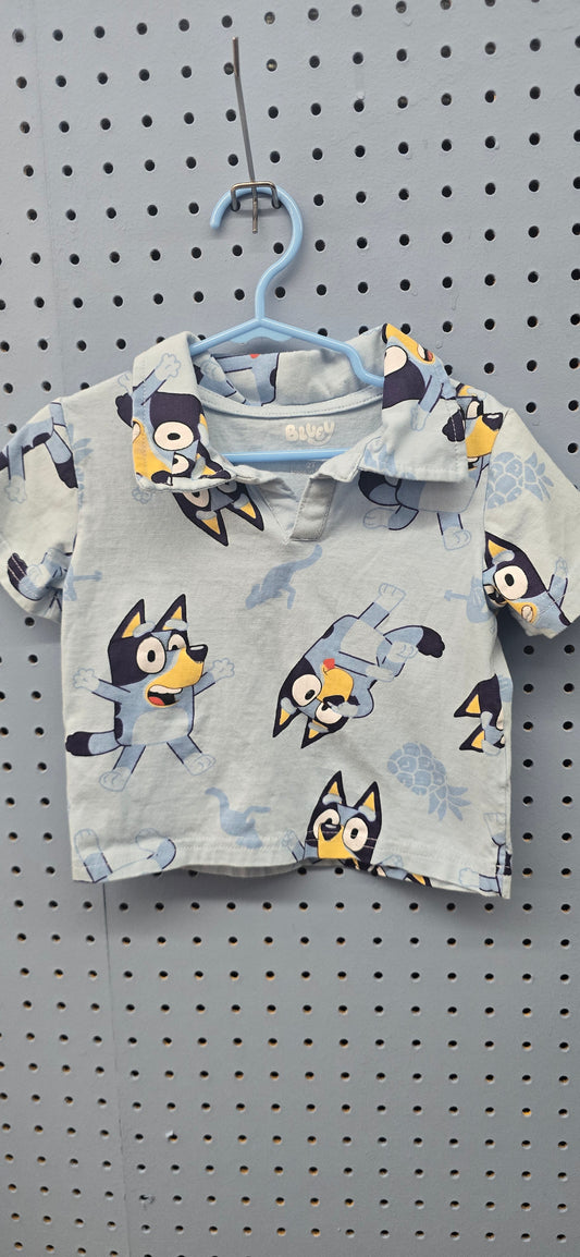 Bluey shirt 2t
