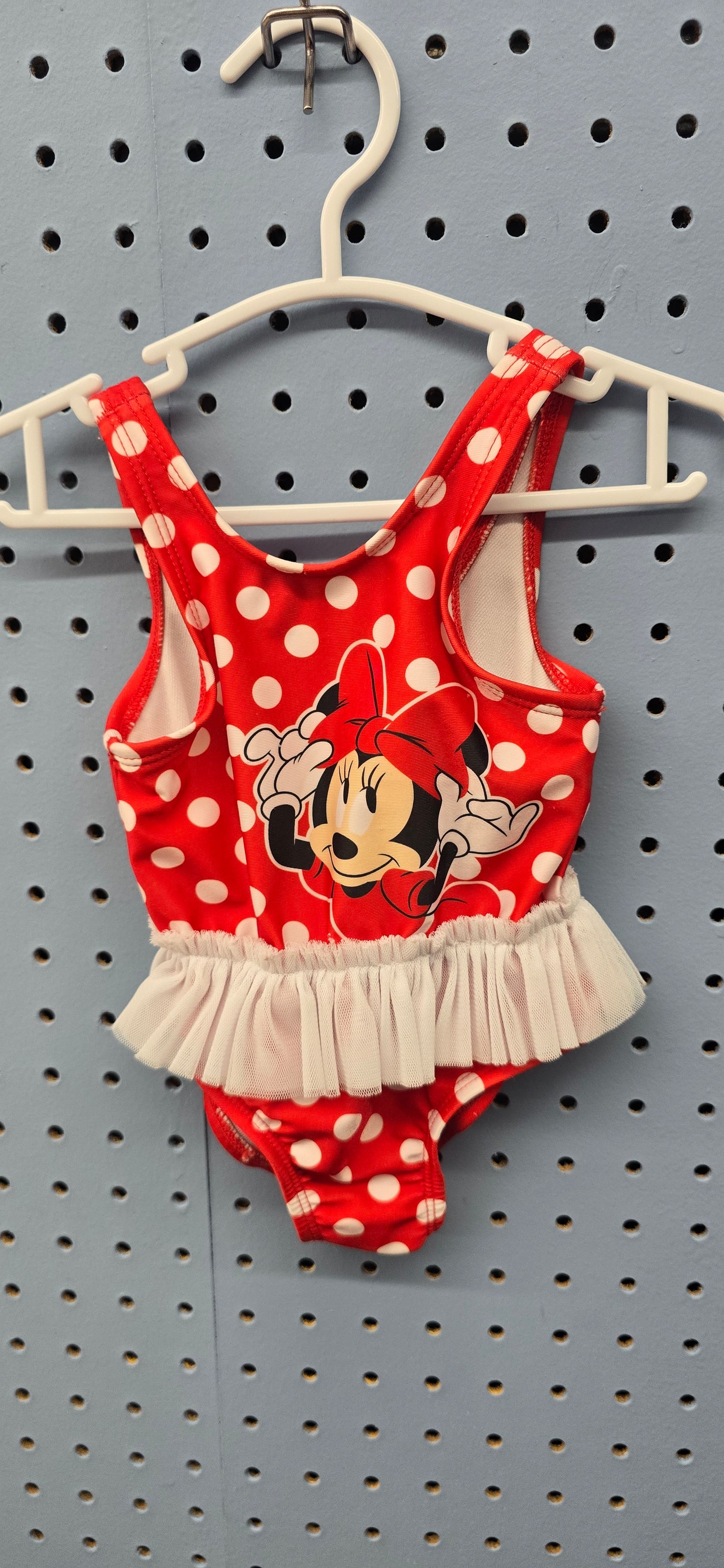 Minnie mouse swimsuit 0/3m
