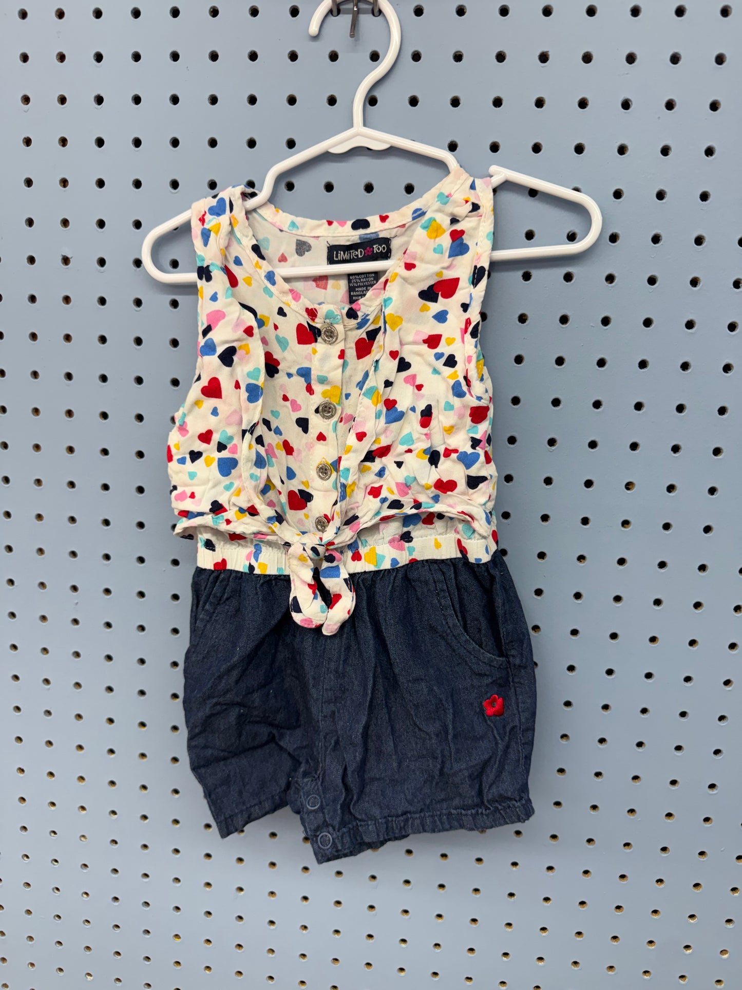 Heart Romper 24m
