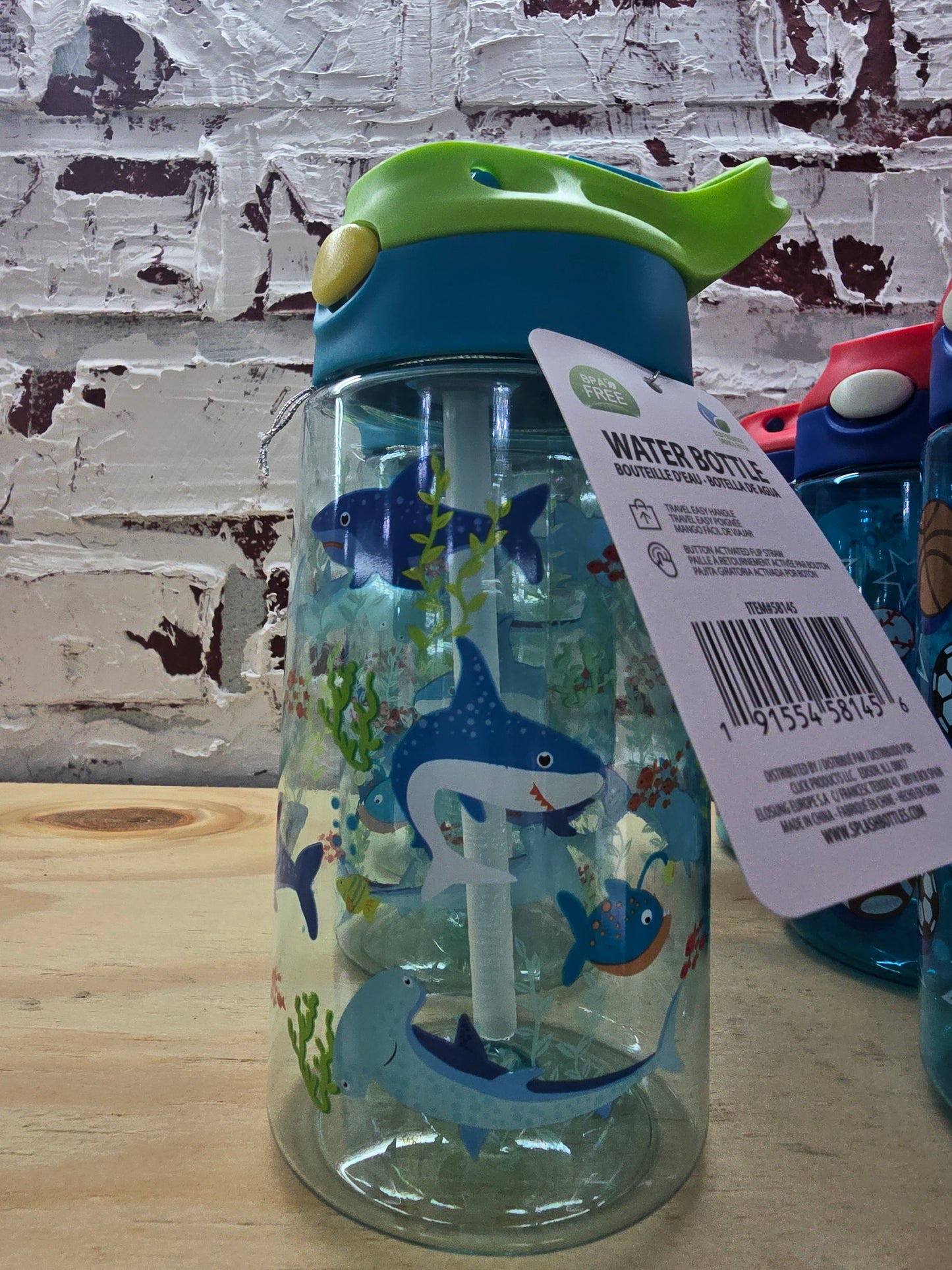 boy shark Water bottle