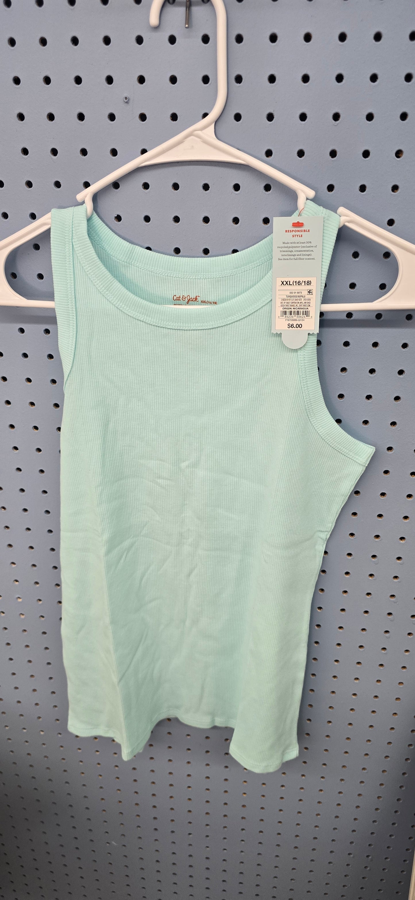 Girl tank top 16/18