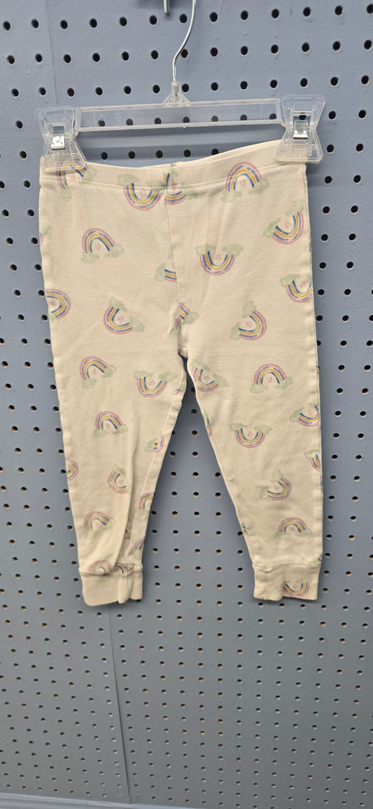 Rainbow leggins 4T