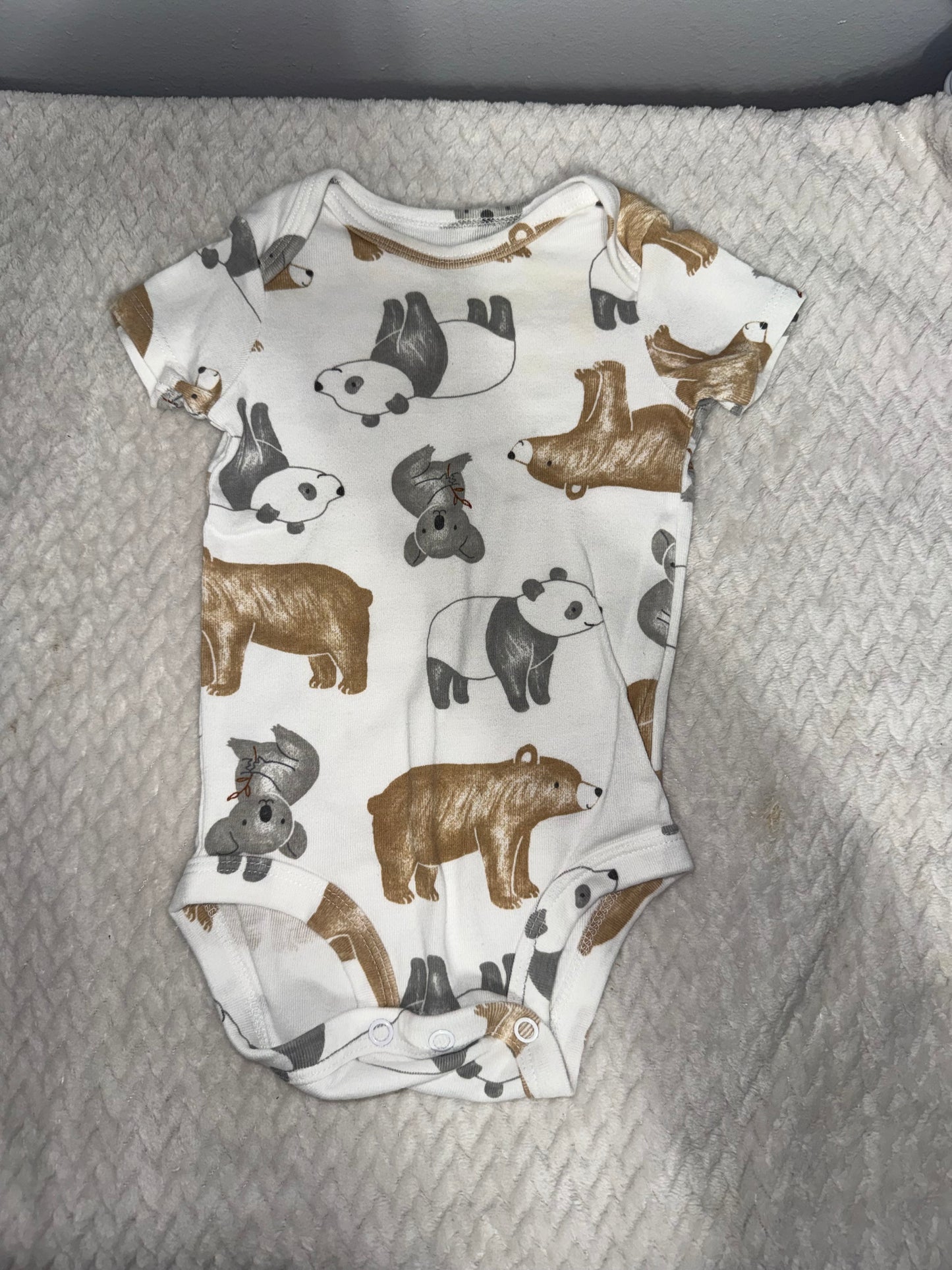 Short Sleeve Onesie 3/6