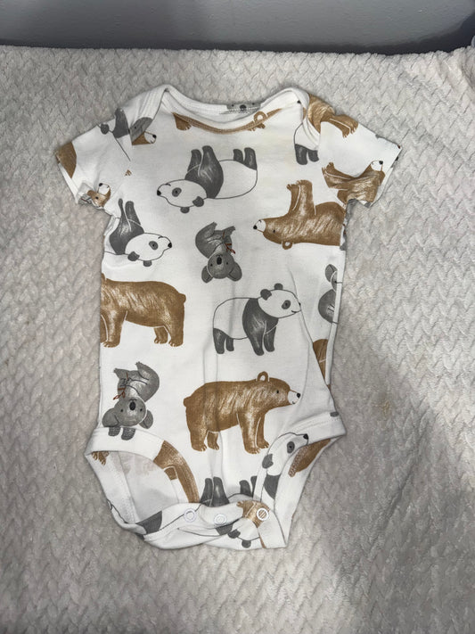 Short Sleeve Onesie 3/6