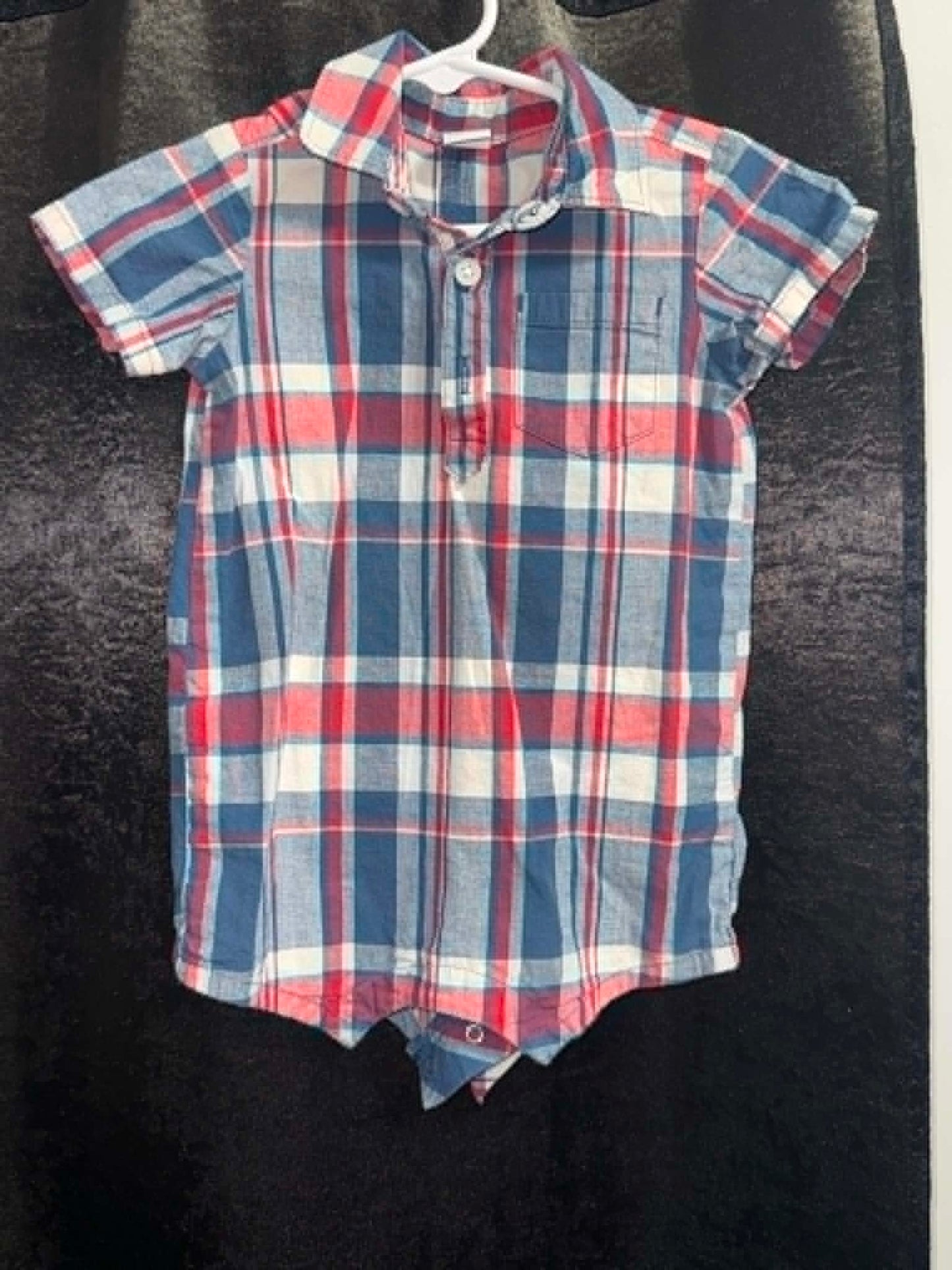 Plaid One Piece 6/12