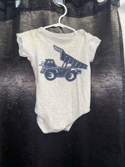 Dump Truck Onesie 6/9