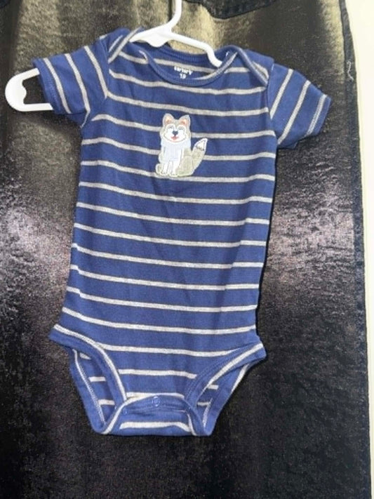 Wolf Onesie 12m