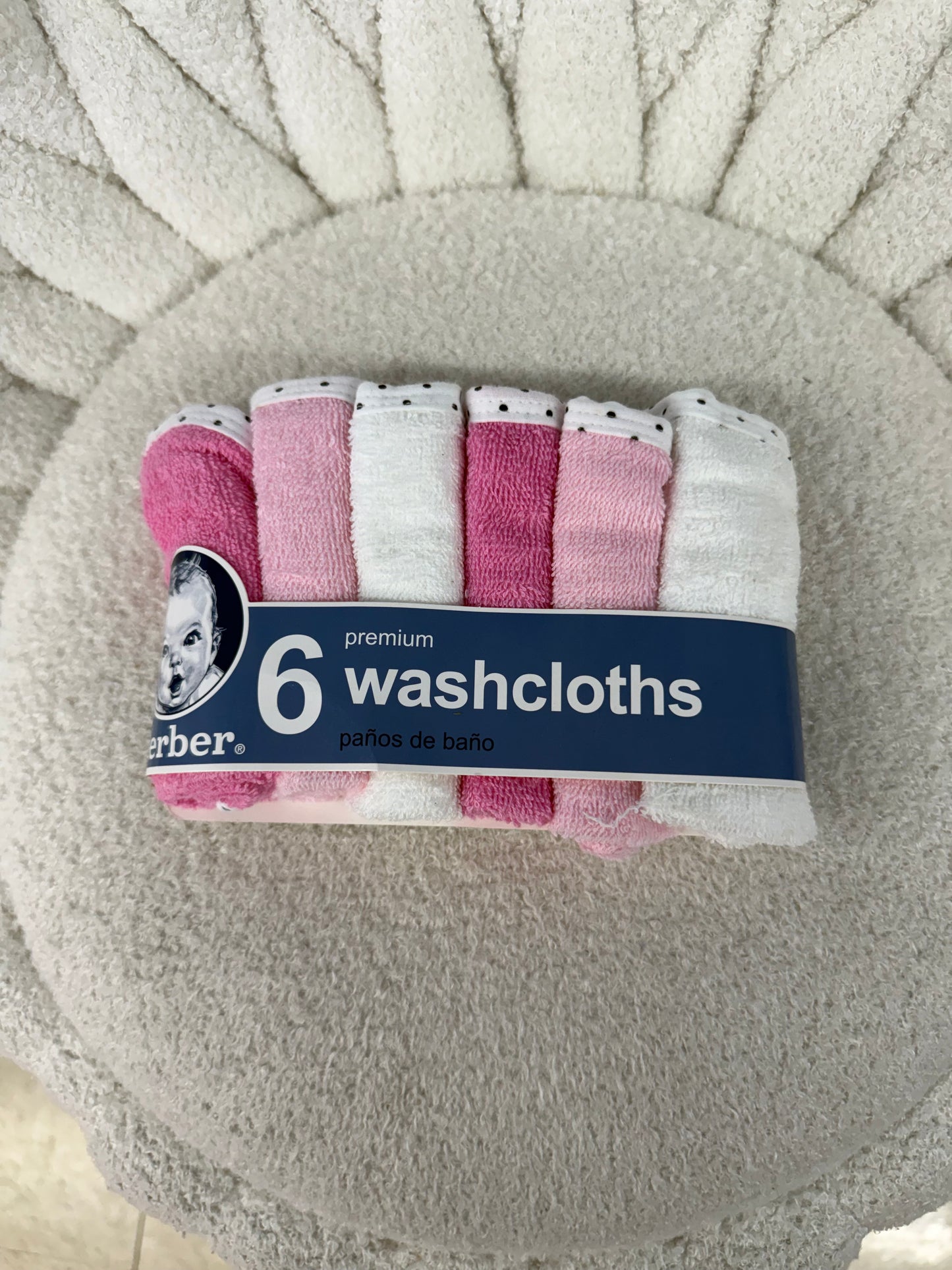 6 Wash Cloths