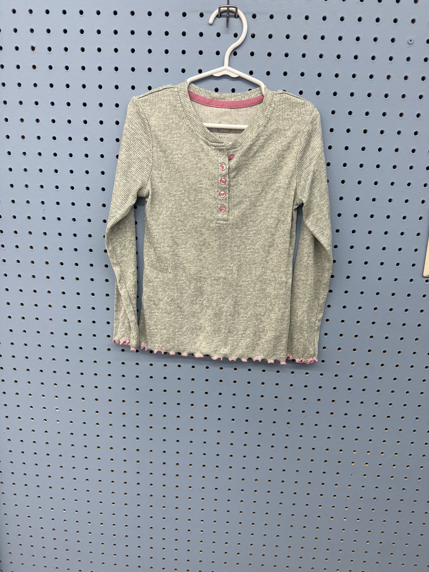 Gray Long Sleeve 4/5