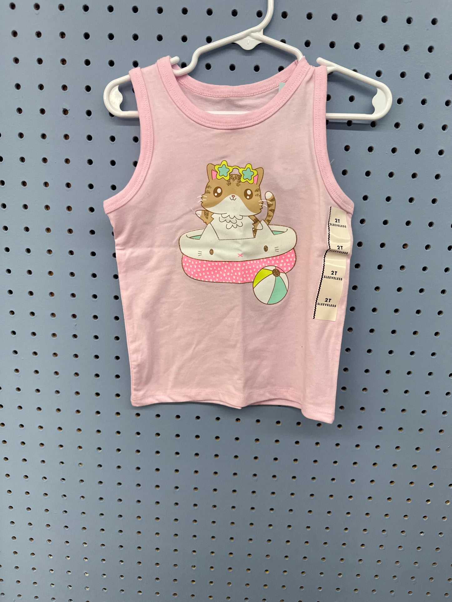 NWT Kitty Tank Top 2T