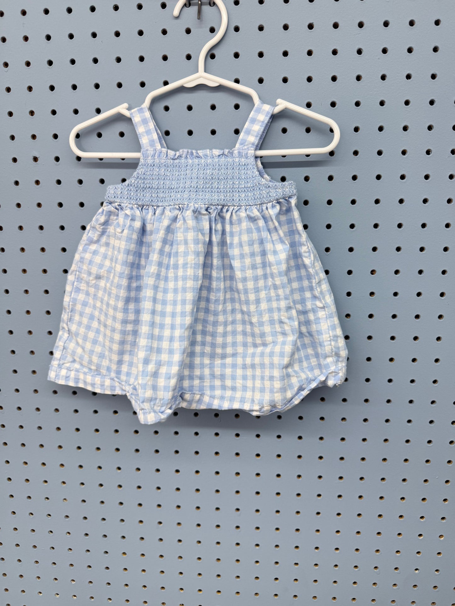 Blue Plaid Dress 0/3