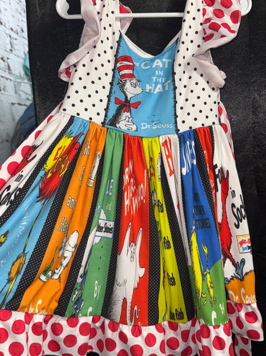 Dr Seuss Dress 4T