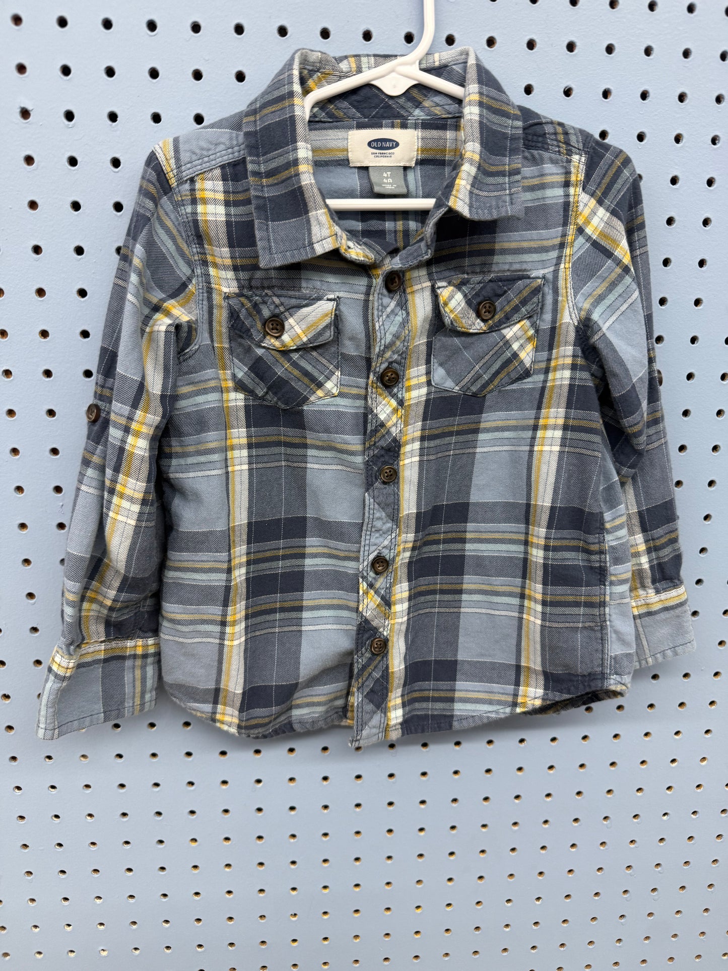 Old Navy Flannel 4T