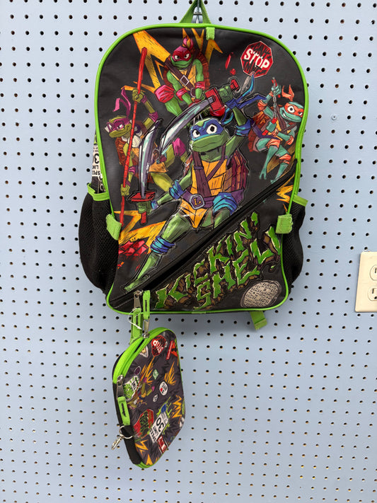 Ninja Turtle Backpack/Pencil Pouch