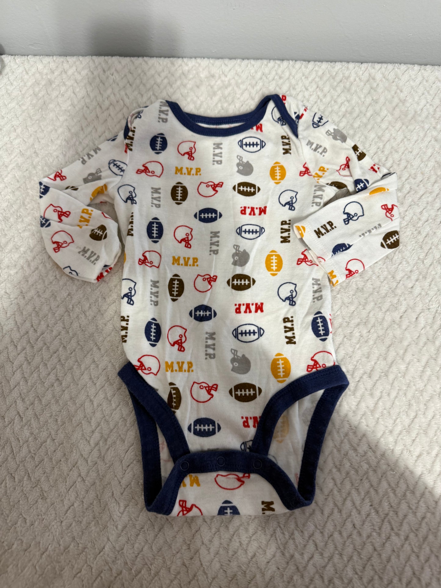 Long Sleeve Onesie 9/12