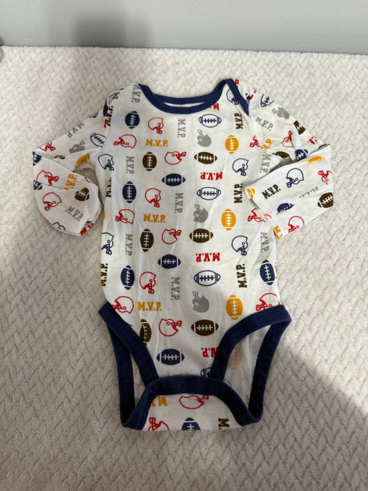 Long Sleeve Onesie 9/12