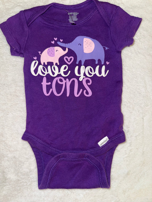 Girl Onesie 0/3m